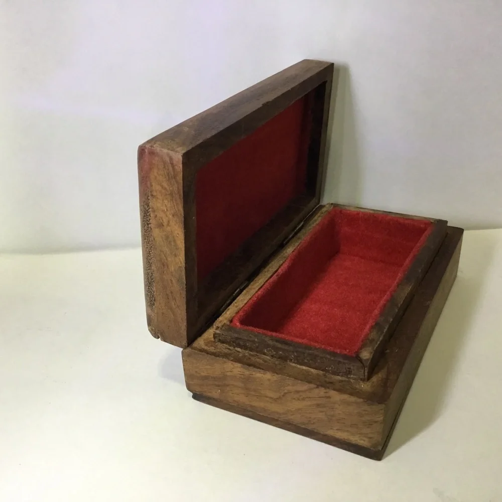 Wooden Decorative Trinket Box - Picture 6 of 10